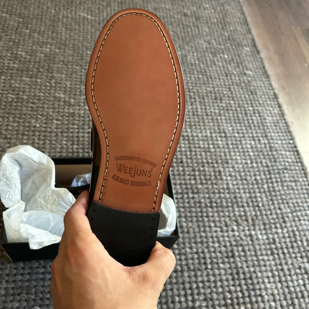 NEW! G.H. Bass “Logan” Colorblock Weejuns Loafers - Picture 14 of 16